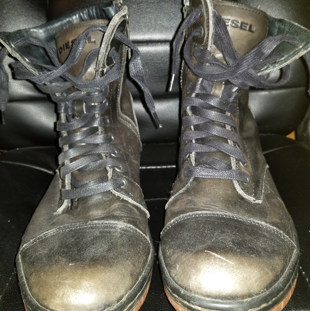 Diesel (mens) butch zip boots